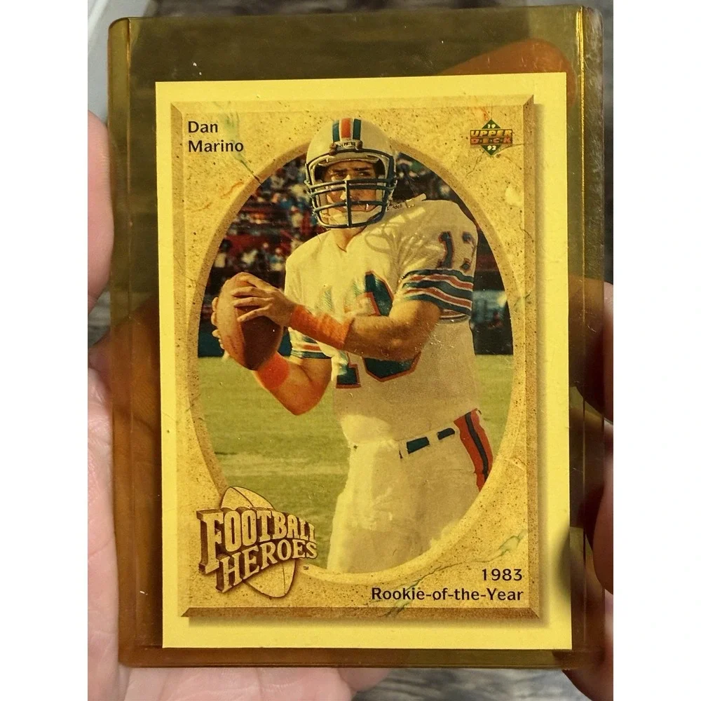 1992 Upper Deck - Football Heroes Dan Marino Dan Marino #36 Bundle Of 3 Cards